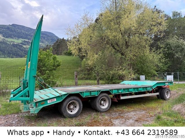 Zema kravnes piekabe  Empl TLÜ / DH 3x11 3 - Achs Tieflader 1997