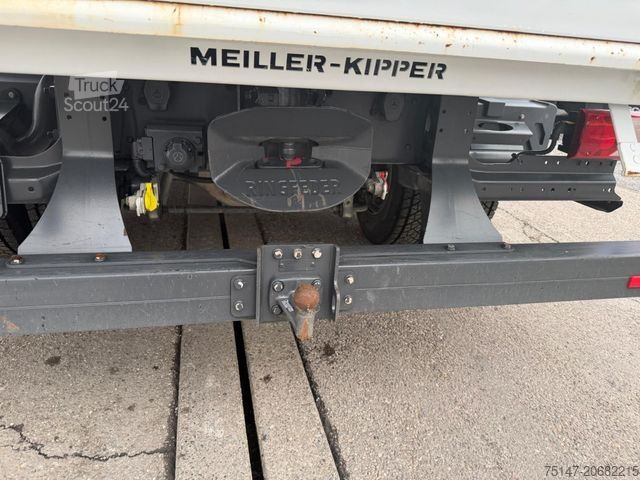 Three-way tipper van MERCEDES-BENZ 818 K Atego Meiller AHK Klima Euro6E 3 Sitzer