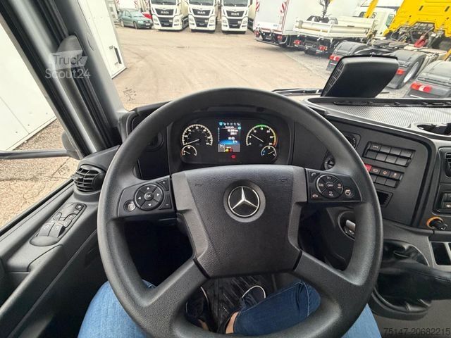 Three-way tipper van MERCEDES-BENZ 818 K Atego Meiller AHK Klima Euro6E 3 Sitzer