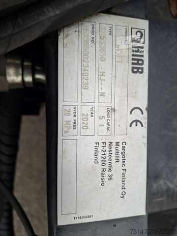 Φορτηγό ανατρεπόμενο βαν FUSO Canter 7C18 HIAB Abroller Klima AHK