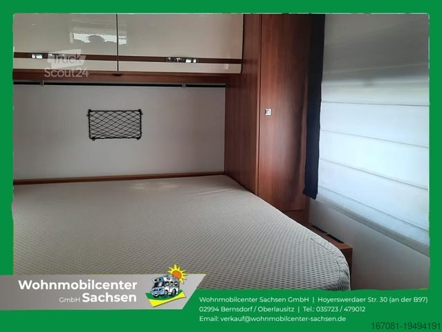 Camping-car intégral DETHLEFFS Trend I 7057 Queensbett / Hubbett