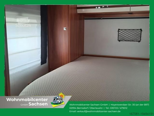 Camping-car intégral DETHLEFFS Trend I 7057 Queensbett / Hubbett