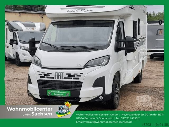 Half-integraal camper GIOTTILINE Siena 322 Fiat