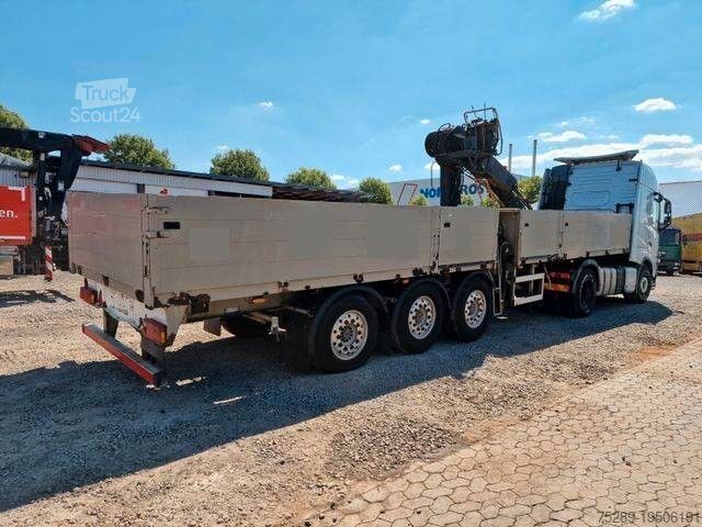 Semirimorchio VM Trailers / Tri Axle crane Kran Hiab 095-1