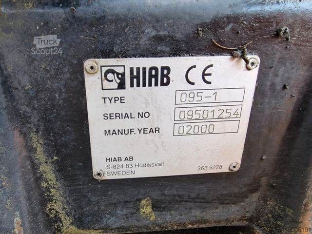 Semirimorchio VM Trailers / Tri Axle crane Kran Hiab 095-1
