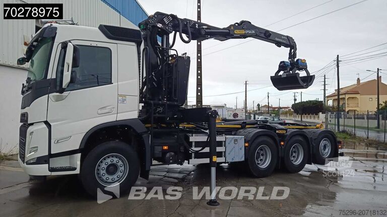 Système de bras à crochet Volvo FM 460 8X4 NEW! Palfinger Q200Z95TR HPLS Crane ...
