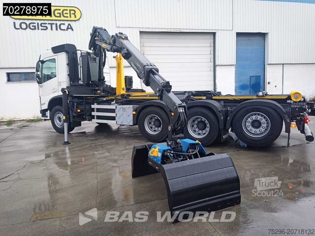 Système de bras à crochet Volvo FM 460 8X4 NEW! Palfinger Q200Z95TR HPLS Crane ...