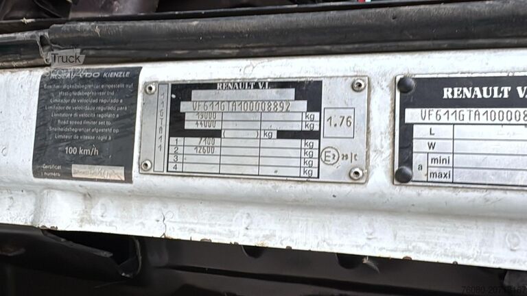 Estándar-SZM Renault Magnum 470 (POMPE MANUELLE / MANUAL PUMP / BOIT...