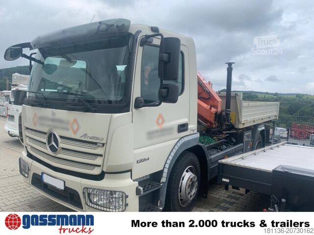 Контейнеровоз з гачком (рол-офф) Mercedes-Benz Atego 1224 K 4x2