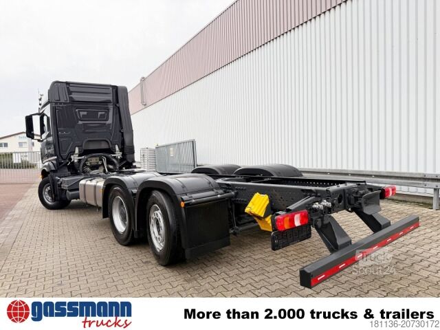 Шаси на камион Mercedes-Benz Arocs 2553 L 6x2, Retarder, Lenk-/Liftachse,