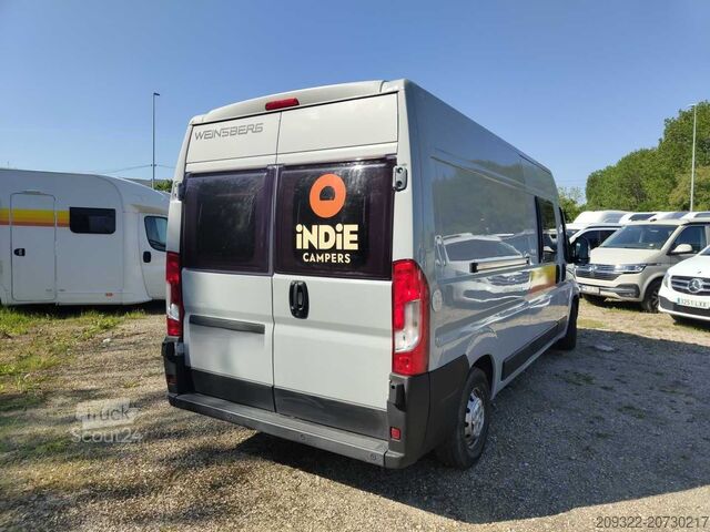 Wohnwagen/Wohnmobil Fiat Weinsberg Carabus 600 K | 4 Posti Letto | Completamente Attrezzato