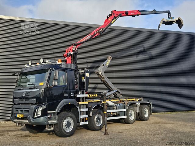 Haakarmsysteem Volvo FM 460 8x6 / PALFINGER EPSILON / HOOKLIFT