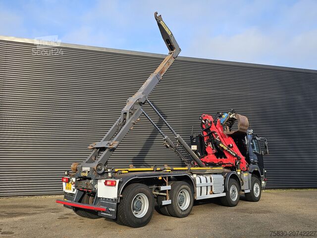 Haakarmsysteem Volvo FM 460 8x6 / PALFINGER EPSILON / HOOKLIFT