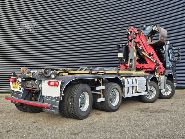 Haakarmsysteem Volvo FM 460 8x6 / PALFINGER EPSILON / HOOKLIFT