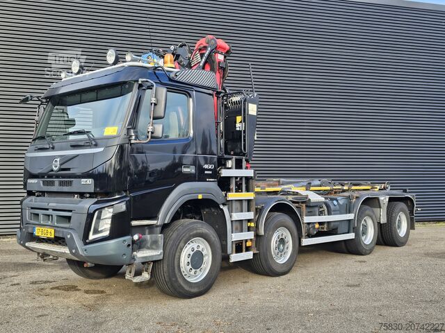 Haakarmsysteem Volvo FM 460 8x6 / PALFINGER EPSILON / HOOKLIFT