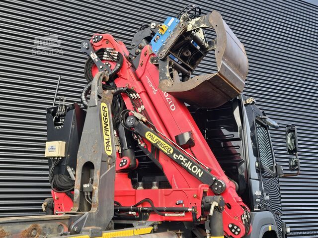 Haakarmsysteem Volvo FM 460 8x6 / PALFINGER EPSILON / HOOKLIFT