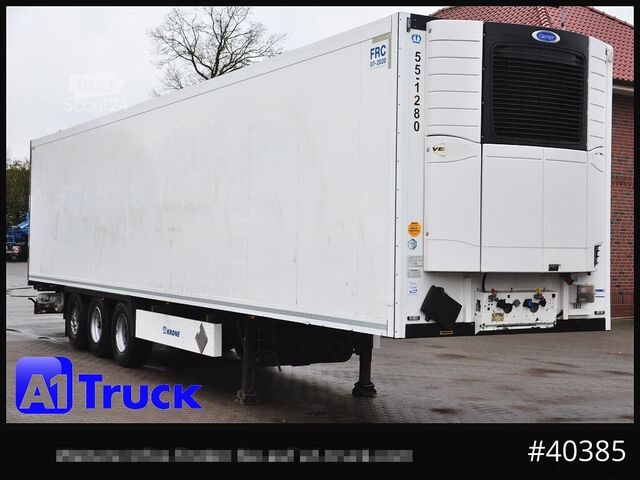 Oplegger KRONE SD, Carrier 1950, Rolltor FRC Tiefkühl