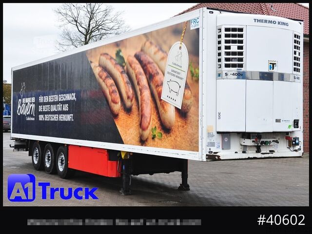 Kühlauflieger SCHMITZ SKO FP 60, Thermoking SL 400, Meat, Rohrbahnen