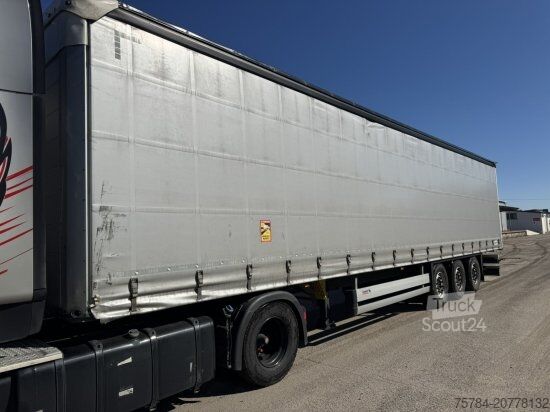 Semi-remorque bâchée SCHMITZ SCHIEBEGARDINE CURTAINSIDER SCS 24