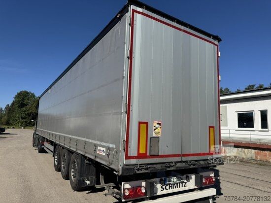Semi-remorque bâchée SCHMITZ SCHIEBEGARDINE CURTAINSIDER SCS 24
