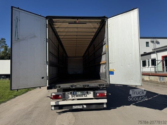 Semi-remorque bâchée SCHMITZ SCHIEBEGARDINE CURTAINSIDER SCS 24