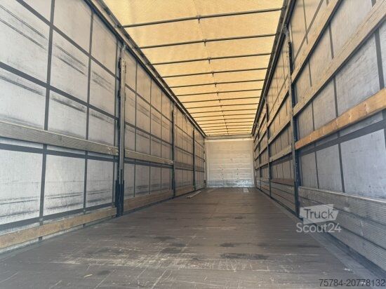 Semi-remorque bâchée SCHMITZ SCHIEBEGARDINE CURTAINSIDER SCS 24