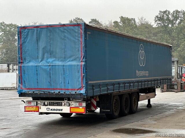 Otvorena poluprikolica sa ceradom KRONE SD Curtainsider/EDSCHA/Liftachse/Box