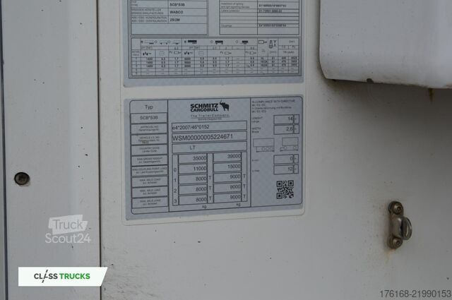 Kylmäkuljetuspuoliperävaunu SCHMITZ CARGOBULL SKO Double Deck FP60 ThermoKing SLXi 300