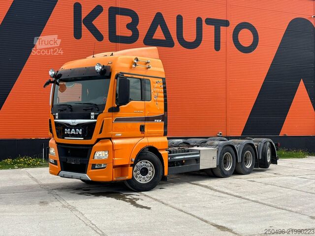 Chassis-cabina MAN TGS 35.560 8x4*4 PTO / 9 TON FRONT AXLE / INTARDER