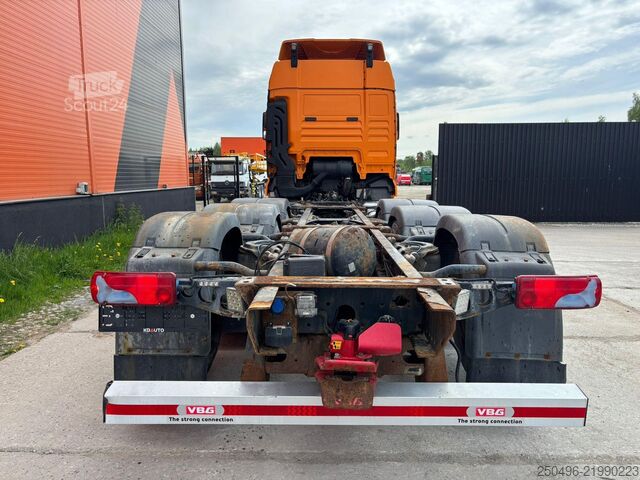 Chassis-cabina MAN TGS 35.560 8x4*4 PTO / 9 TON FRONT AXLE / INTARDER