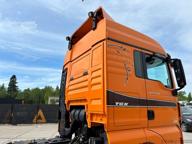 Chassis-cabina MAN TGS 35.560 8x4*4 PTO / 9 TON FRONT AXLE / INTARDER