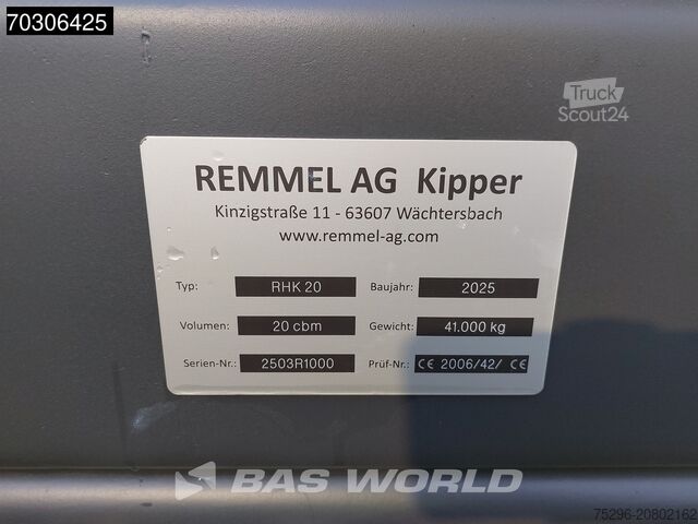 Tipper Mercedes Arocs 4145 8X4 NEW! 19m3 Remmel tipper Big-Axle...