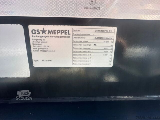 نقل الحاويات GS Meppel AIC-2700 N