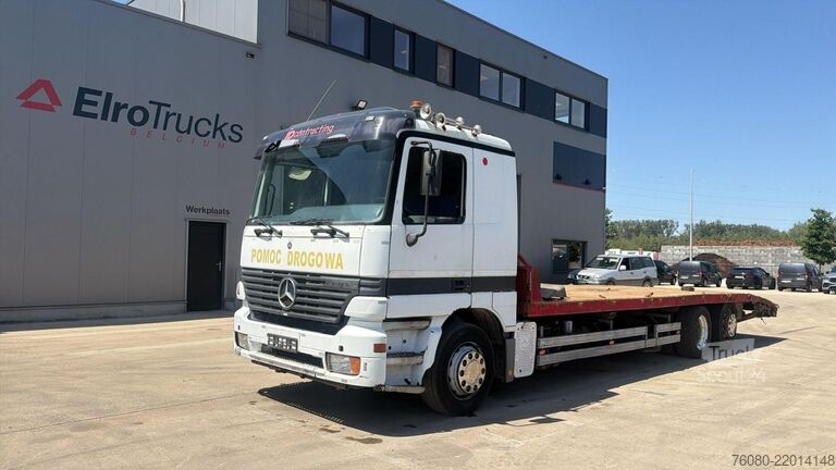 مقطورة منصة Mercedes-Benz ACTROS 2531 (EPS / 6X2 / 8 ROUES / 3 PEDALES / ...