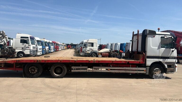 مقطورة منصة Mercedes-Benz ACTROS 2531 (EPS / 6X2 / 8 ROUES / 3 PEDALES / ...