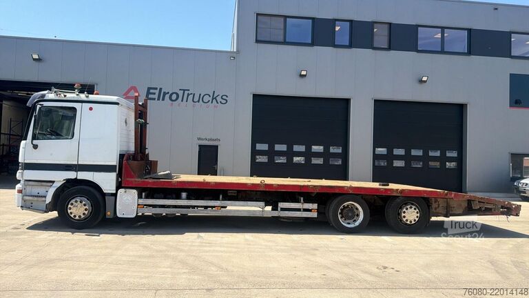 مقطورة منصة Mercedes-Benz ACTROS 2531 (EPS / 6X2 / 8 ROUES / 3 PEDALES / ...
