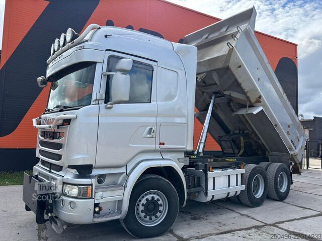 Tipper Scania R 580 6x4 RETARDER / BOX L=4434 mm