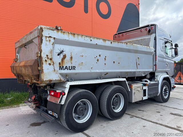 Tipper Scania R 580 6x4 RETARDER / BOX L=4434 mm