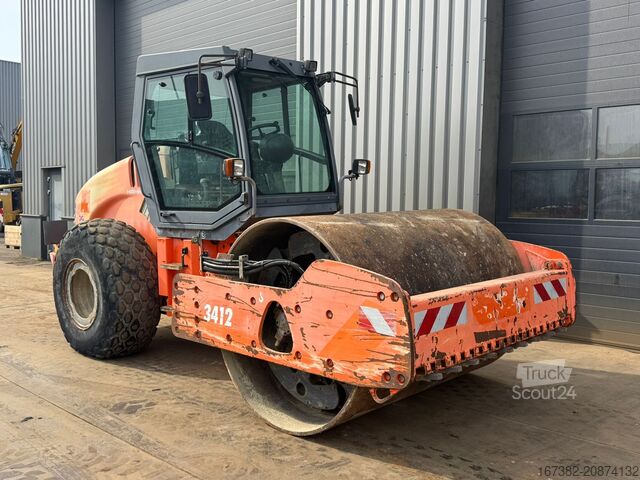 Egyszerű bütykös görgő Hamm 3412 incl. Padfoot shields