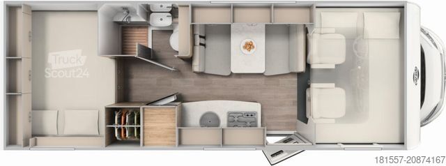 Autocaravana capucino CARADO pro A 464 ** Sie sparen 12.496.- € **