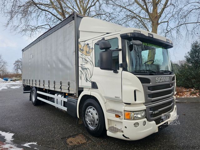 Camión plataforma con toldo SCANIA P280 Cp 16 Euro 6