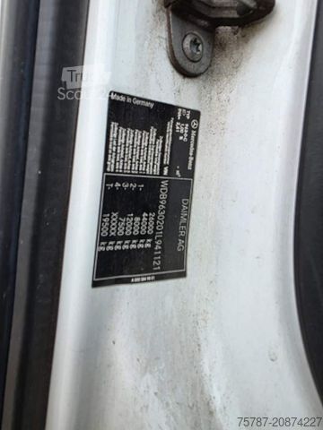 Swap body truck MERCEDES-BENZ 2545 BDF, Multiwechsler,neue Injektoren+ Ölpumpe