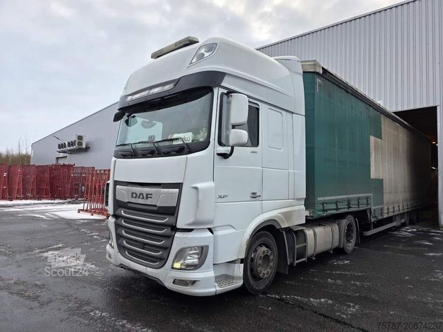 Standardowy ciągnik siodłowy DAF XF 480 SSC,Standklima,Intarder mit Krone kompl