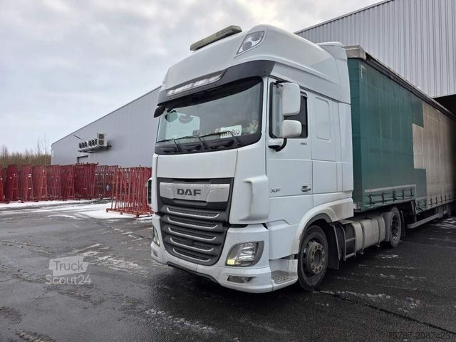 Standardowy ciągnik siodłowy DAF XF 480 SSC,Standklima,Intarder mit Krone kompl