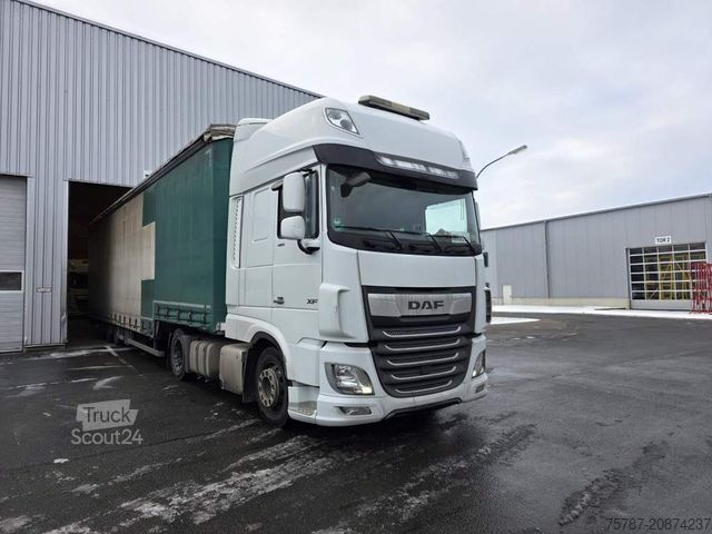 Standardowy ciągnik siodłowy DAF XF 480 SSC,Standklima,Intarder mit Krone kompl
