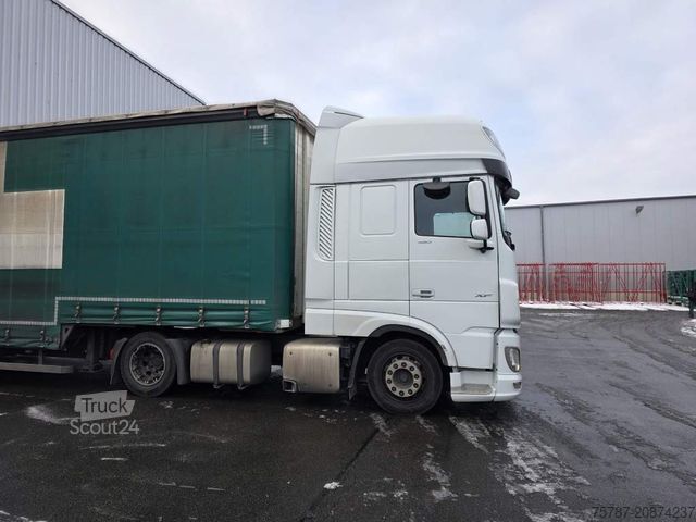 Standardowy ciągnik siodłowy DAF XF 480 SSC,Standklima,Intarder mit Krone kompl
