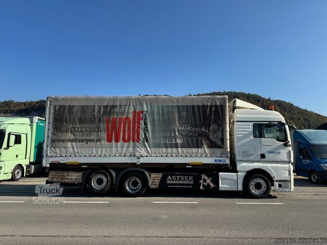 Автомобиль с заменяемым кузовом MAN TGX 26.480 VollLuft Lift Lenk achse Klima Retard