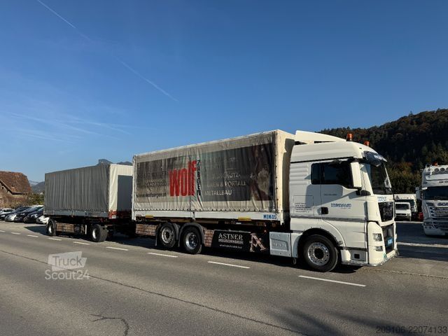 Автомобиль с заменяемым кузовом MAN TGX 26.480 VollLuft Lift Lenk achse Klima Retard