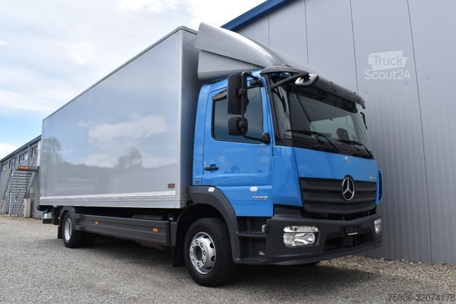Camión caja MERCEDES-BENZ Atego 1230 L 4x2 E6 Koffer LBW