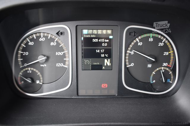 Camión caja MERCEDES-BENZ Atego 1230 L 4x2 E6 Koffer LBW